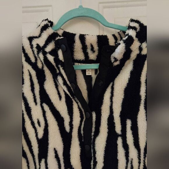 Terra & Sky 1/4 Snap Up Pullover Fleece Plus Size 3X - Picture 3 of 9